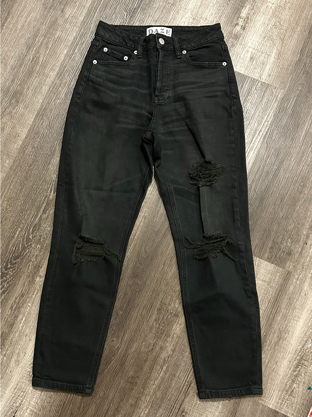 3/$10 DAZE High-Rise Straight Leg Jeans